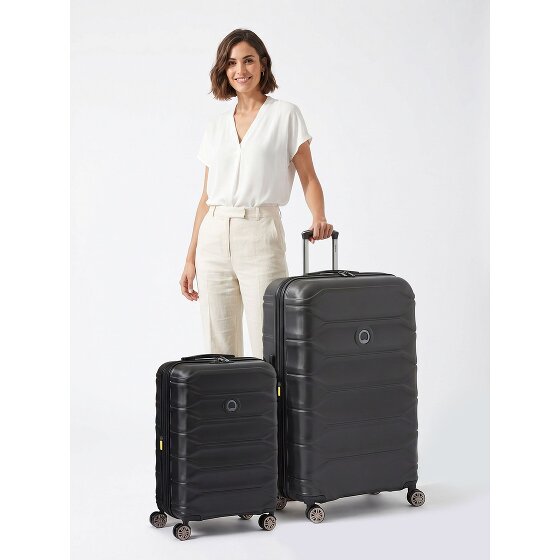 Delsey Paris Meteor 4 wielen Kofferset 2-delig met uitbreidingsplooi