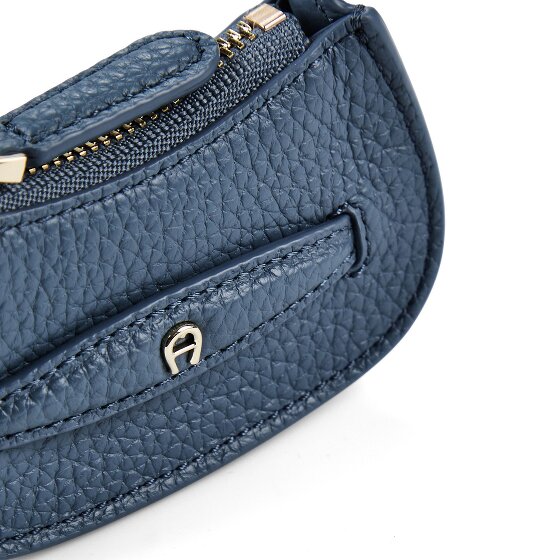 AIGNER Cavallo tasbedeltje van leer, 11 cm