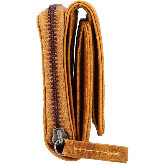 Mika Leren portemonnee 11 cm
