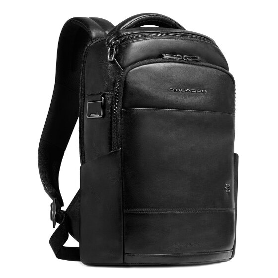 Piquadro Zaino Dagrugzak Leer 40 cm Laptop compartiment