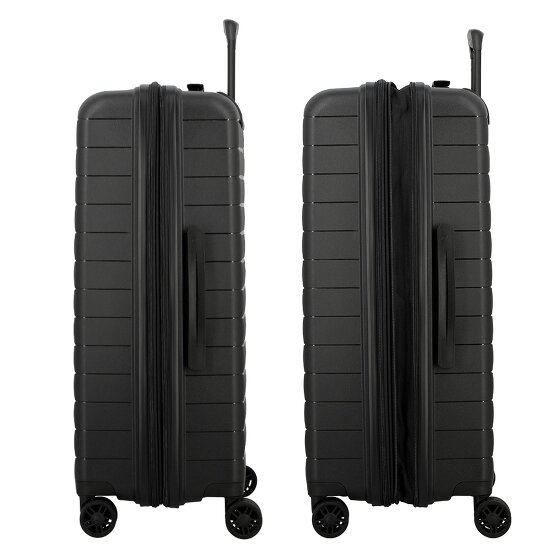 Jump Striper 4 wielen Trolley 68 cm met uitbreidingsplooi