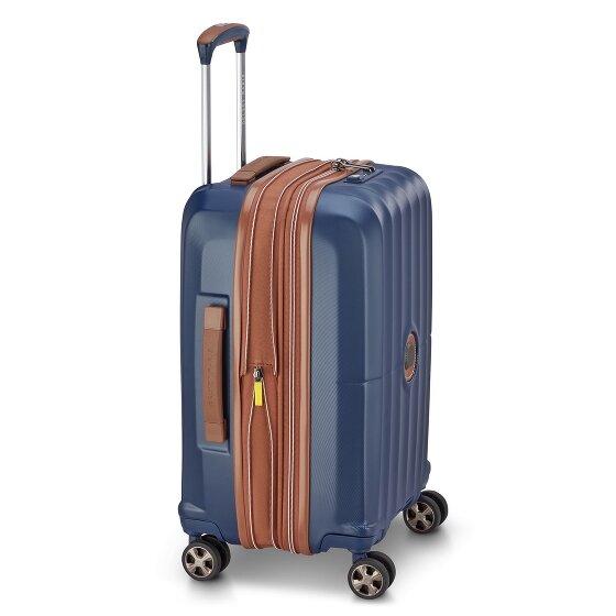 Delsey Paris Carrousel 2 4 wielen Cabinewagen 55 cm met uitbreidingsplooi