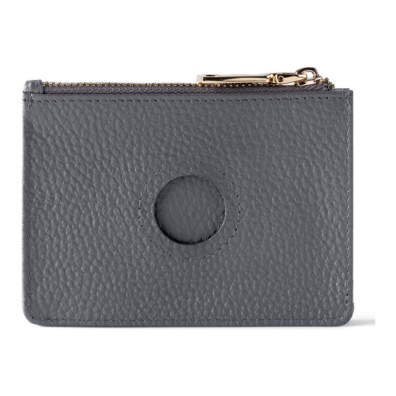 Lazarotti Bologna Leren sleutelhanger Kaarthouder leer 11,5 cm met air tag compartiment