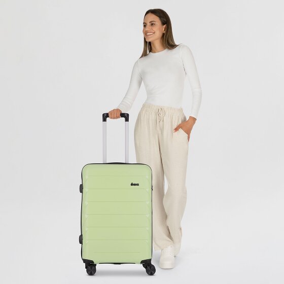 d&n Travel Line 4100 4 wielen Trolley M 64 cm