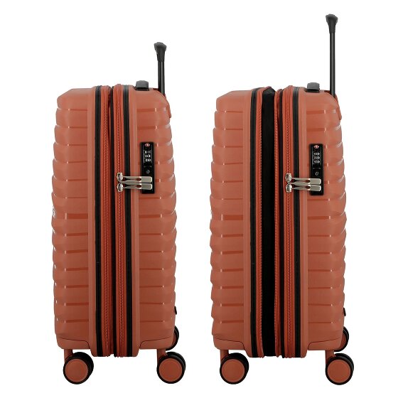 Jump Xwave 4 wielen Cabinewagen 55 cm met uitbreidingsplooi