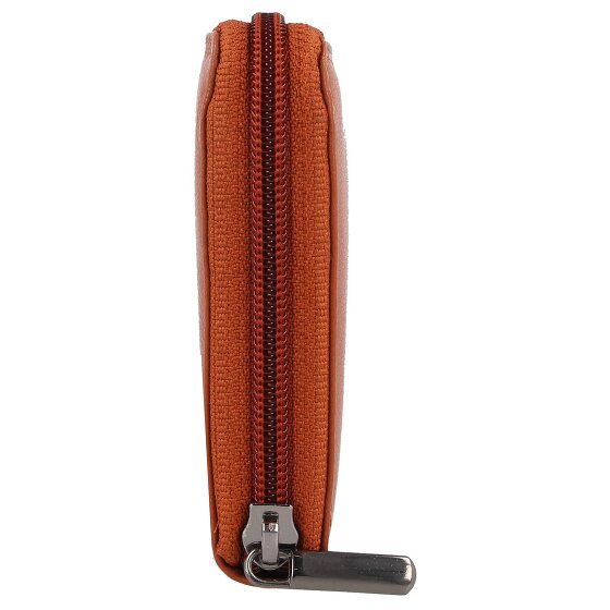 mano Donna Giulia Portemonnee Leer 20 cm