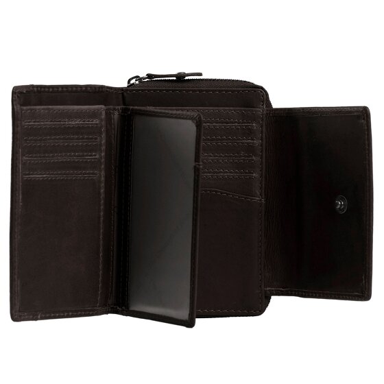 The Chesterfield Brand Wax Pull Up Portemonnee RFID-bescherming Leer 13.5 cm