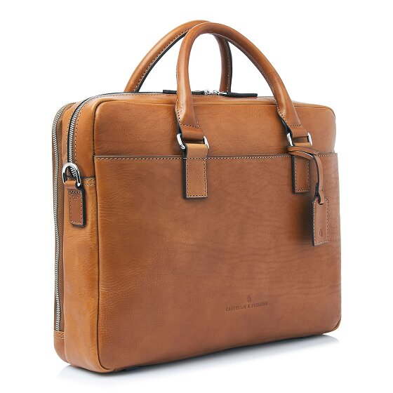 Castelijn & Beerens Rick Koffer RFID-bescherming Leer 40 cm Laptop compartiment