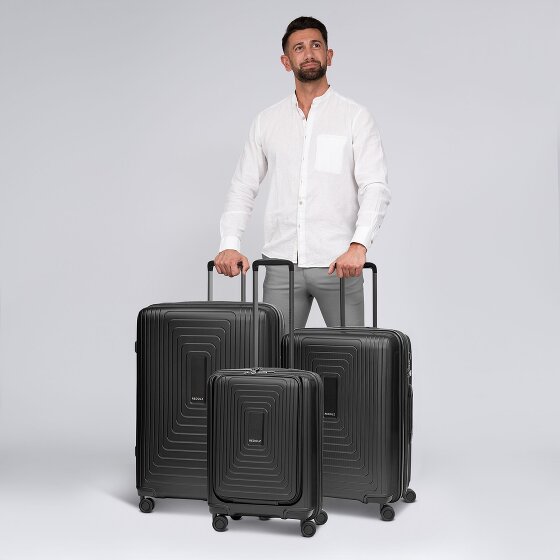 Redolz Essentials 14 4 wielen Kofferset 3-delig met uitbreidingsplooi