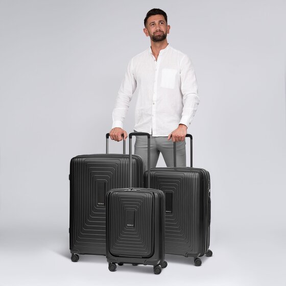 Redolz Essentials 14 4 wielen Kofferset 3-delig met uitbreidingsplooi