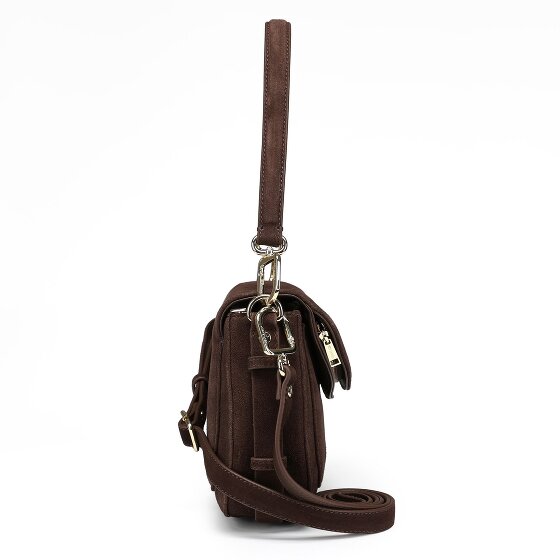 Hey Marly Big Sister Suede Schoudertas S Leer 25 cm