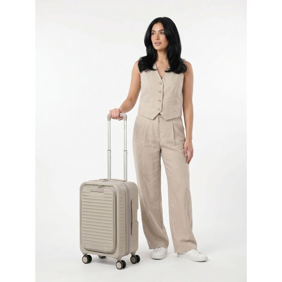 Hedgren Raku 4 wielen Cabinewagen 55 cm Laptopvak