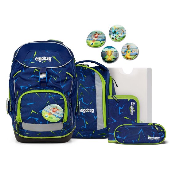 Ergobag Set rugzakken 6 st. incl. klittenbandset