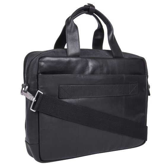 Strellson Brick Lane aktetas Leer 39 cm Laptopcompartiment