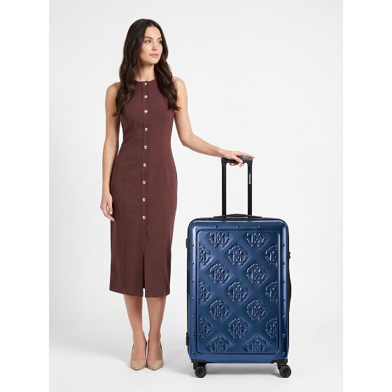 Roberto Cavalli Florence 4 wielen Trolley 74 cm met uitbreidingsplooi
