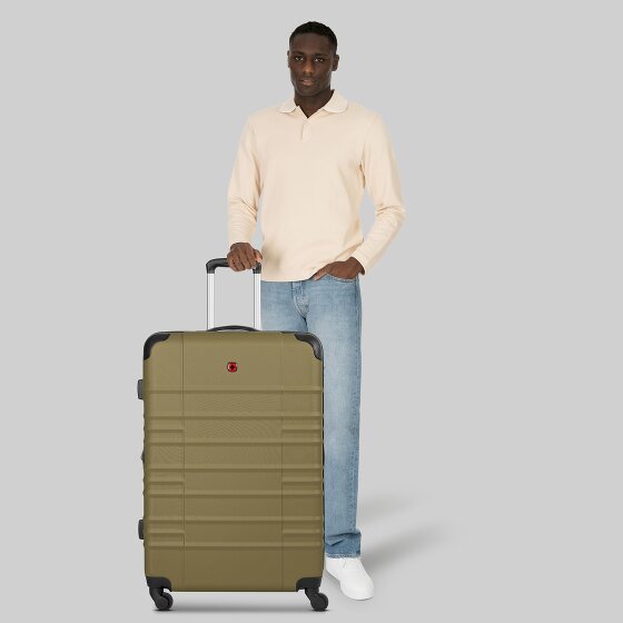 Wenger Amplar Evo 4 wielen Trolley L 75 cm met uitbreidingsplooi