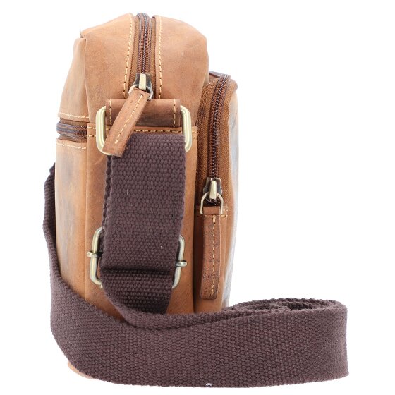 Greenburry Hoogwaardige handtas van nappaleer 25 cm