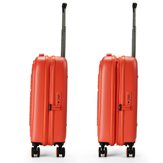 Mandarina Duck Logoduck + 4 wielen Cabinewagen S 55 cm