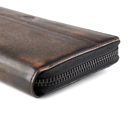 Greenburry Destressed Portemonnee RFID-bescherming Leer 19 cm