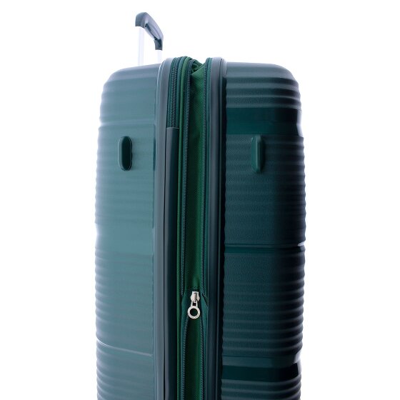 Gladiator 0800 4 wielen Trolley 76 cm met uitbreidingsplooi