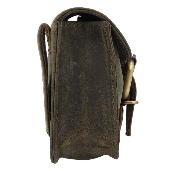 Greenburry Vintage Fanny pack Leer 13 cm