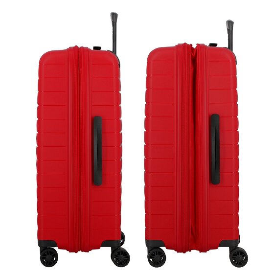 Jump Striper 4 wielen Trolley 68 cm met uitbreidingsplooi