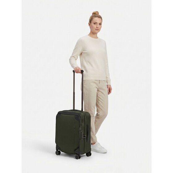 Samsonite Splendix 4 wielen Cabinewagen 55 cm met uitbreidingsplooi