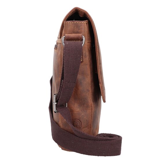 Greenburry Vintage Originele Schoudertas Leder 32 cm