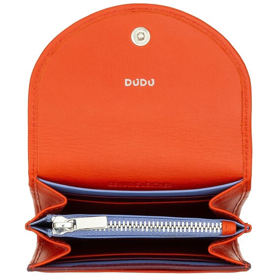 DuDu Colorful Malaga Portemonnee RFID-bescherming Leer 8.5 cm