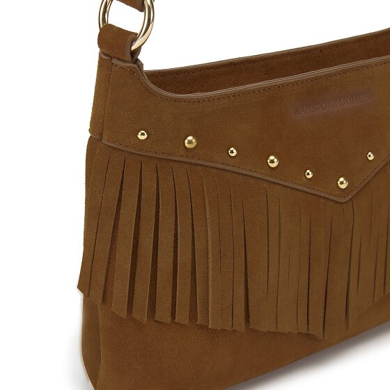 LES VISIONNAIRES Jane Cozy Schoudertas Leer 29 cm