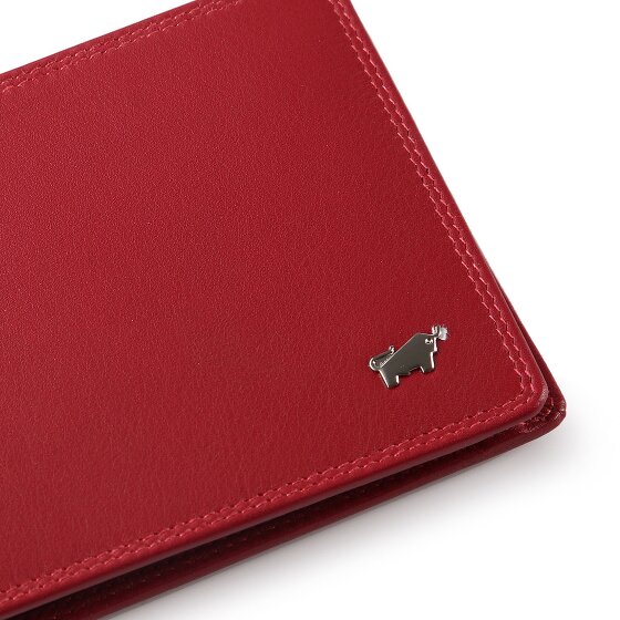 Braun Büffel Golf 3.0 Portemonnee RFID-bescherming Leer 12 cm