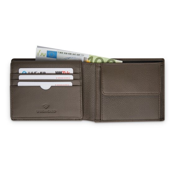 Roncato Alaska Portemonnee RFID-bescherming Leer 13 cm