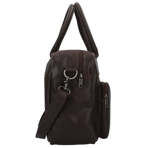 Burkely Vintage Mitch Aktetas Leer 39 cm Laptopcompartiment
