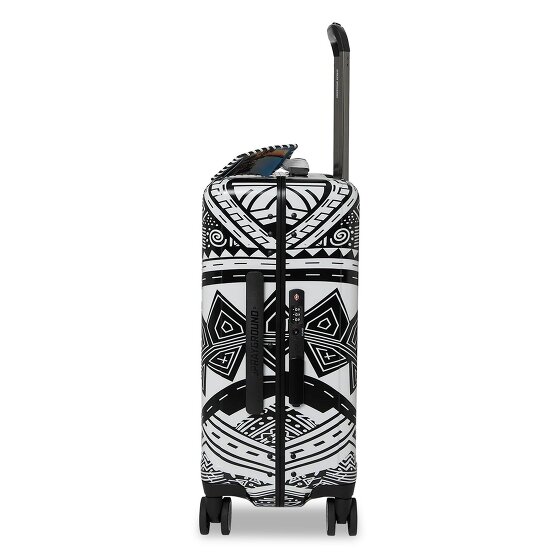 Sprayground Printed Zipper Shark AI Journey to the Mind 4 wielen Cabinewagen 55 cm