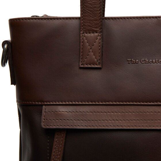 The Chesterfield Brand Nunavik Schoudertas Leer 33 cm Laptop compartiment