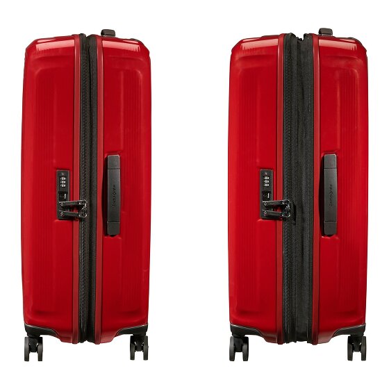 Samsonite Nuon 4 wielen Trolley 69 cm met uitbreidingsplooi