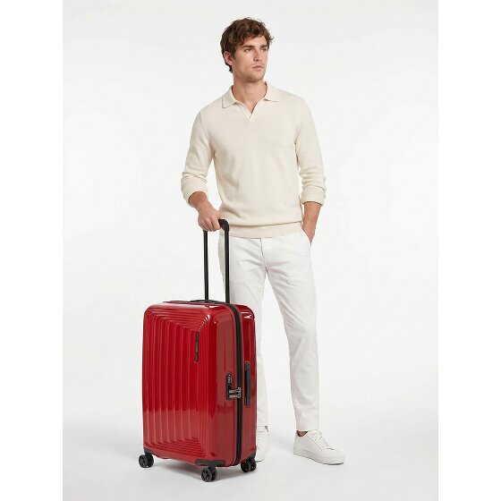 Samsonite Nuon 4 wielen Trolley 69 cm met uitbreidingsplooi