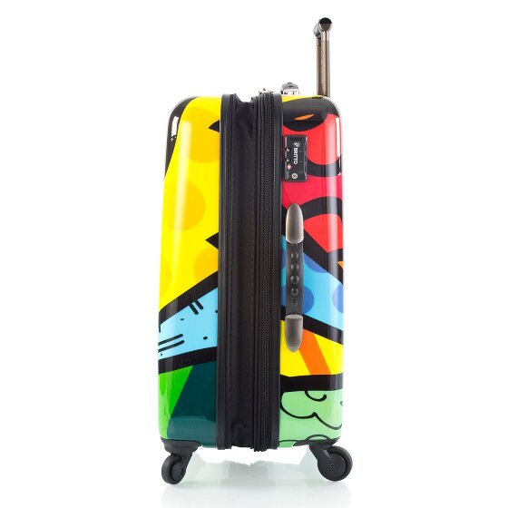 Heys Britto 4 wielen Trolley M 66 cm met uitbreidingsplooi