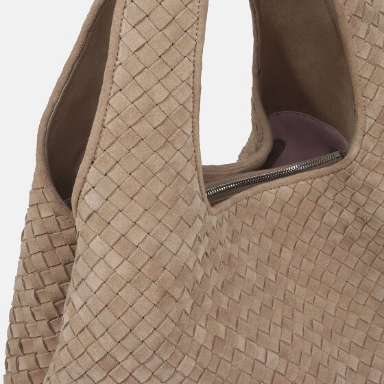 LES VISIONNAIRES PAZ Weave Schoudertas Leer 44 cm