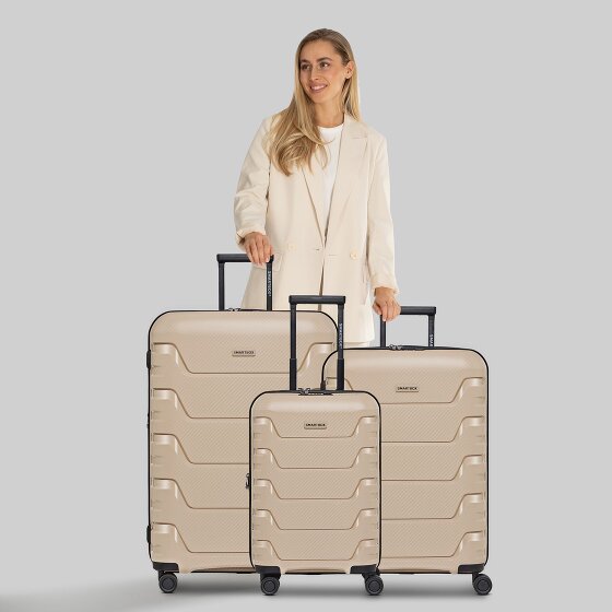 Smartbox Edition 01 4 wielen Kofferset 3-delig met uitbreidingsplooi