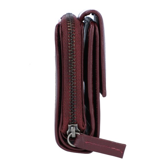 Greenburry Sponsachtig portefeuille leer 10,5 cm