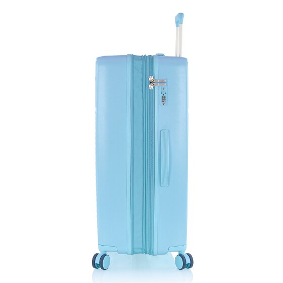 Heys Pastel 4 wielen Trolley L 76 cm met uitbreidingsplooi