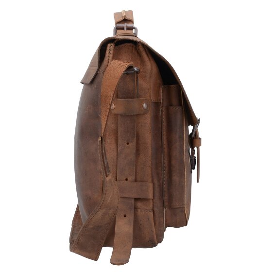 Harold's Antieke aktetas Leer 38 cm