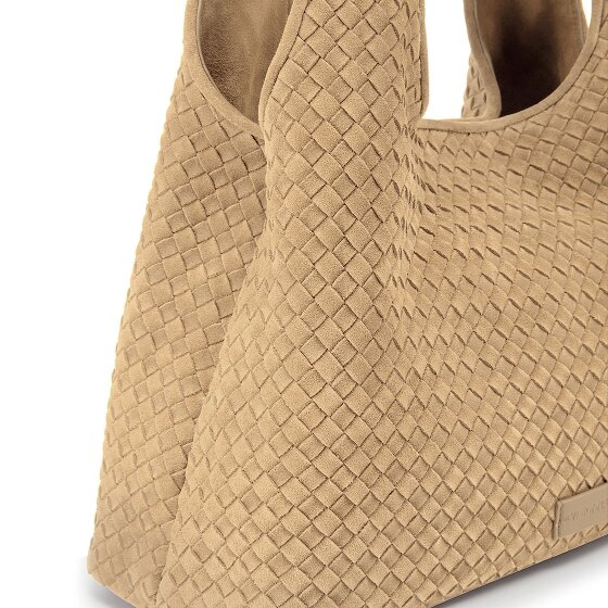 LES VISIONNAIRES Paz Weave Schoudertas Leer 44 cm