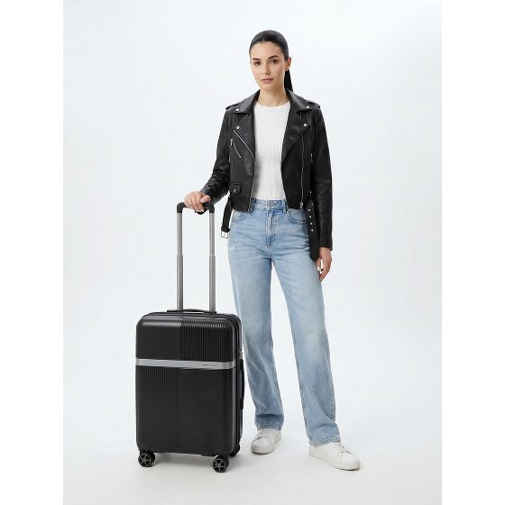 Roncato Airglam 2.0 4 wielen Cabinewagen 55 cm met uitbreidingsplooi