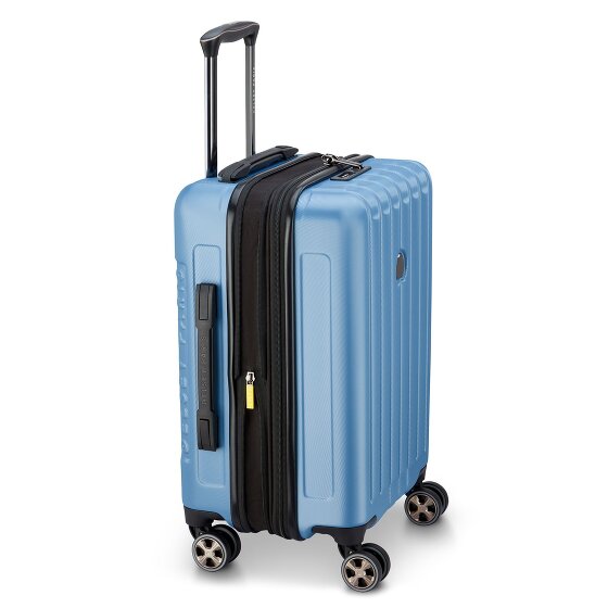 Delsey Paris Longitude 4 wielen Cabinewagen 55 cm met uitbreidingsplooi