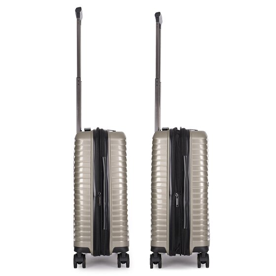 Stratic Bright+ 4 wielen Cabinewagen S 55 cm met uitbreidingsplooi