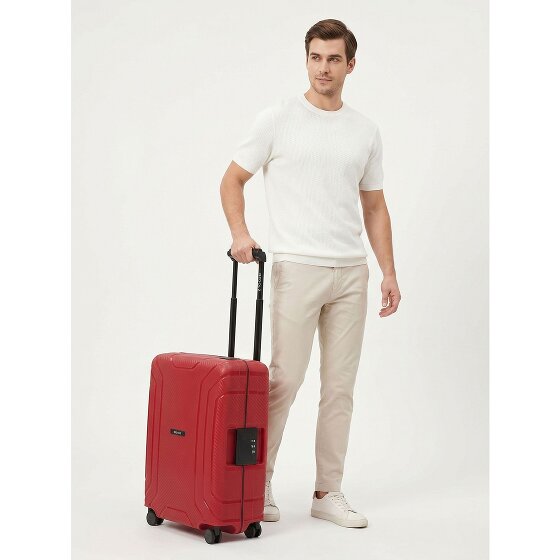 Redolz Essentials 15 4-wiel cabinewagen 55 cm met driepuntsbevestiging
