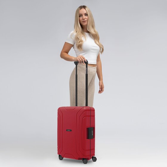 Redolz Essentials 15 4-wiel cabinewagen 55 cm met driepuntsbevestiging