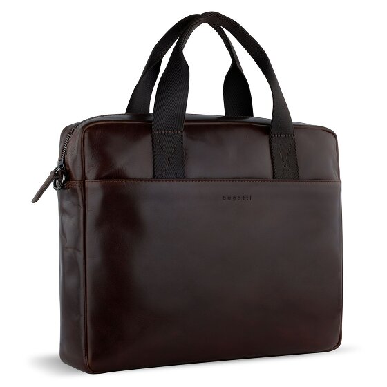bugatti Romano Koffer Leer 38 cm Laptop compartiment